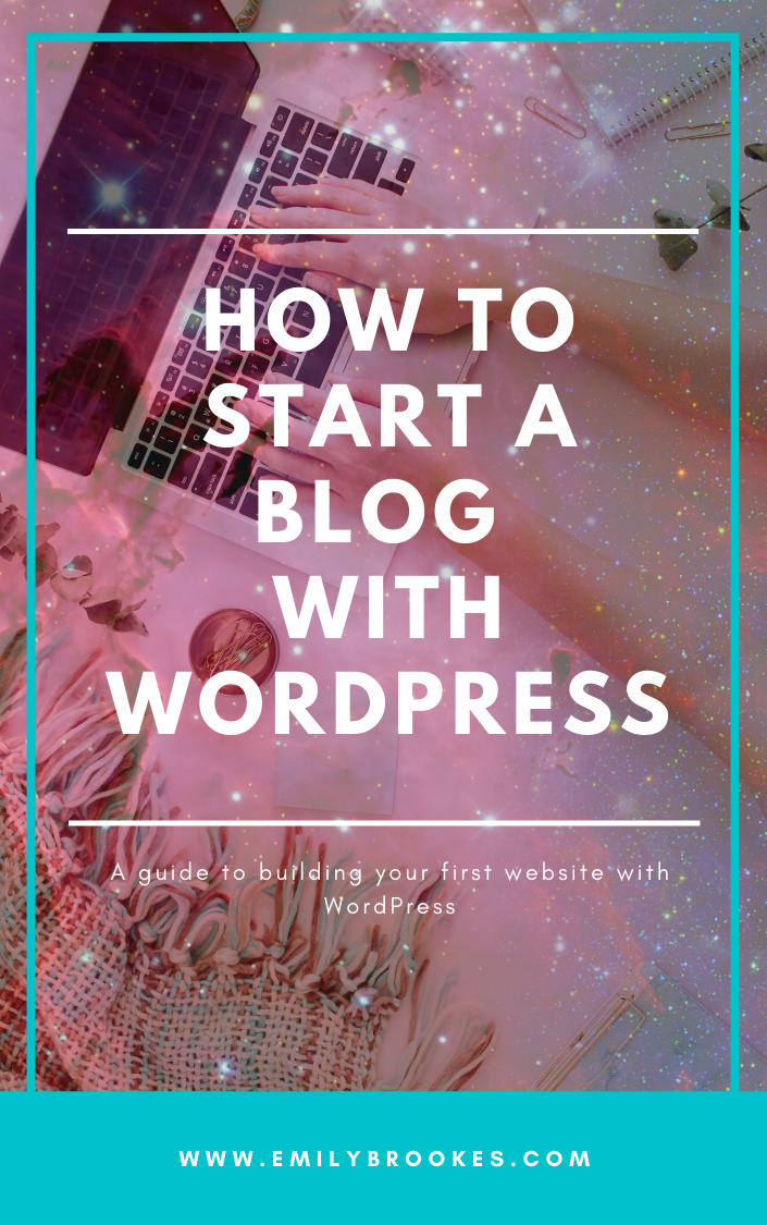 how to start a blog with wordpress