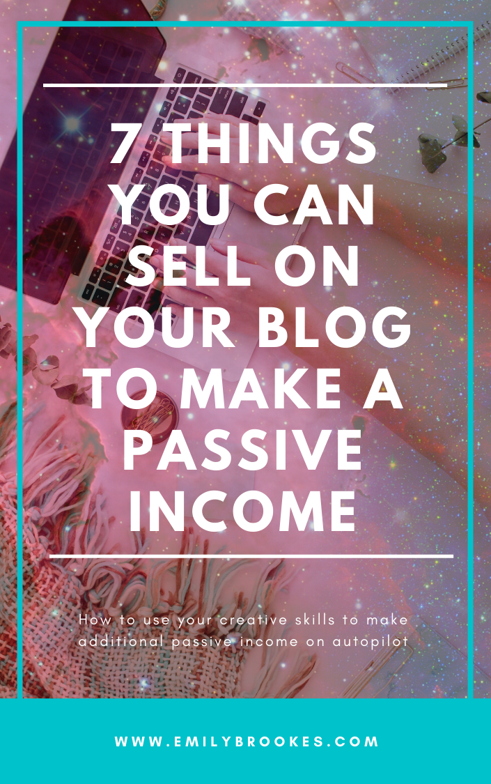 things to sell for passive income